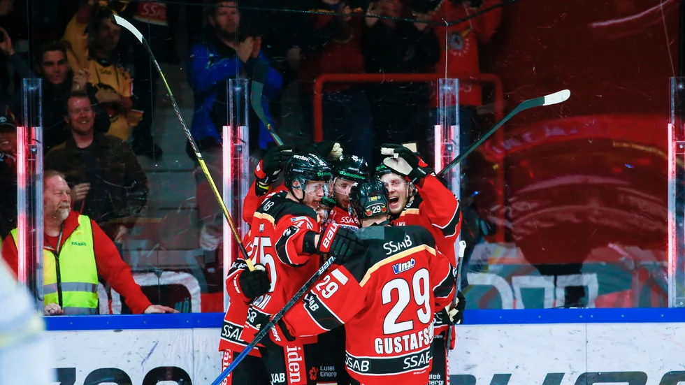 Luleå Hockey vann mot HV71 efter förlängning.