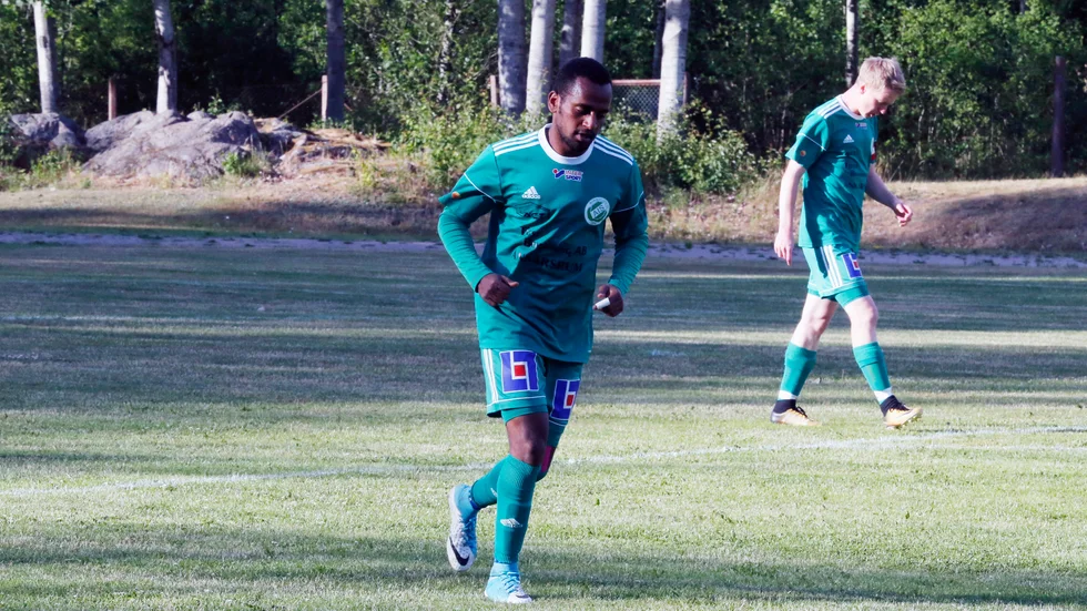 Awet Shambel här i Ankarsrum ska nästa år spela för IFK Västervik.