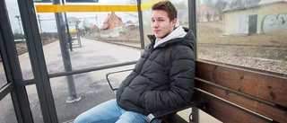 Vädrets makter satte stopp för tågtrafiken