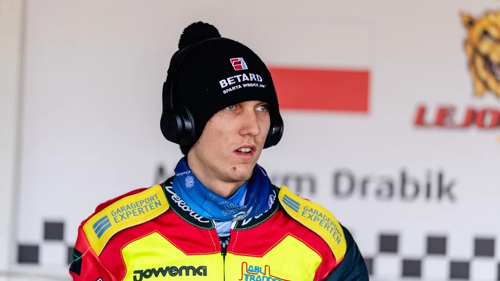 Lejonens Maksym Drabik har fastnat i en dopningkontroll.