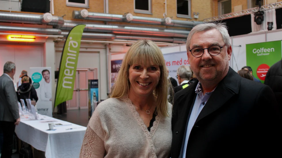 Eva och Per-Arne Wåhlberg var några av dem som besökte Resemässan i helgen. 