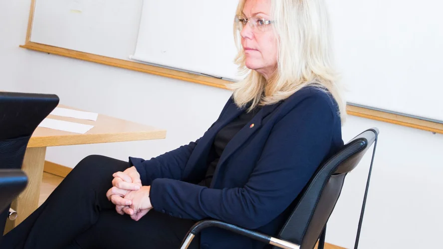 Känslig fråga. Lenita Ericson vill inte svara på om Luleå haft kontakt med Säpo eller UD efter att en kinesisk exchef vid Konfuciusinstitutet i Bryssel anklagats för spioneri.