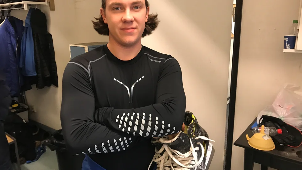 Nicklas Ögren är redo för att åka till Edsbyn och möta sitt gamla lag där han gick bandygymnasiet. "Det blir en bra bandymatch och vi har goda chanser", säger liberon.