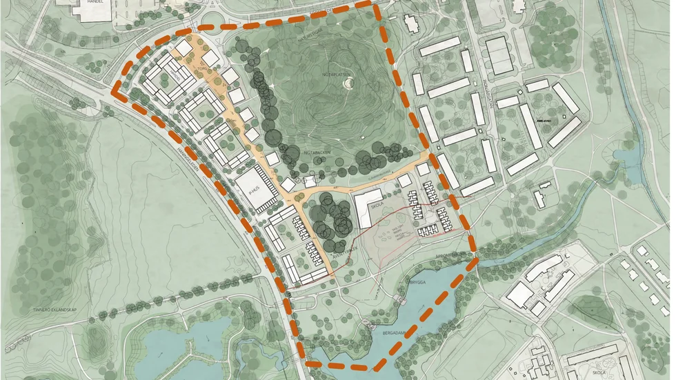 Nu ska en detaljplan göras för Berga äng. Byggstart kan det bli 2022 och första inflyttning 2024.