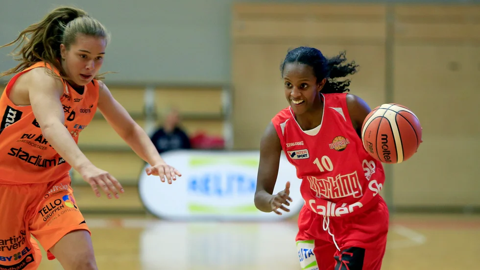 Milen Hagos blev tillsammans med Lisa Bolander Uppsalas bästa poänggörare med 12 poäng.