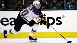 Oskar Sundqvist gjorde säsongens första NHL-mål natten mot tisdag. 