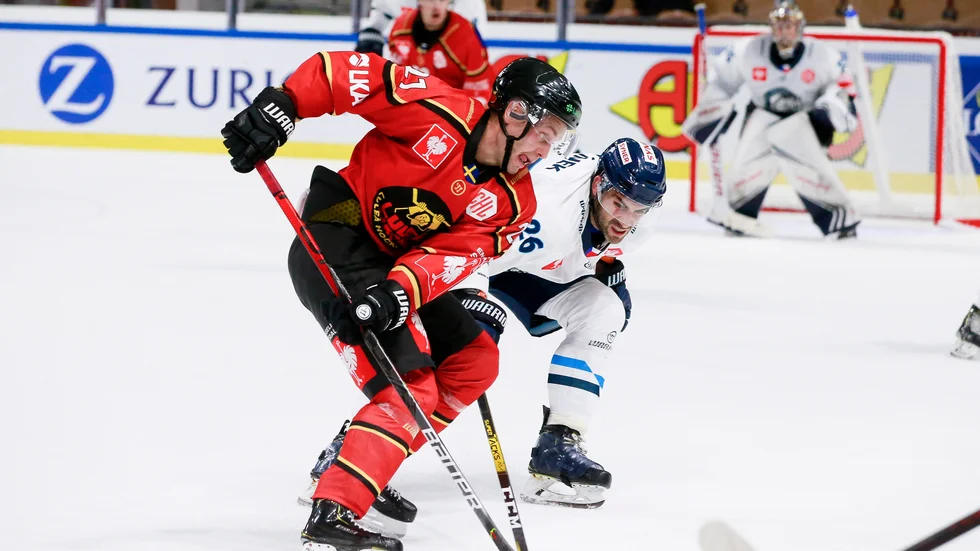 Juhani Tyrväinen gjorde två poäng mot Belfast Giants.