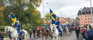 Tusentals Uppsalabor såg hästparaden