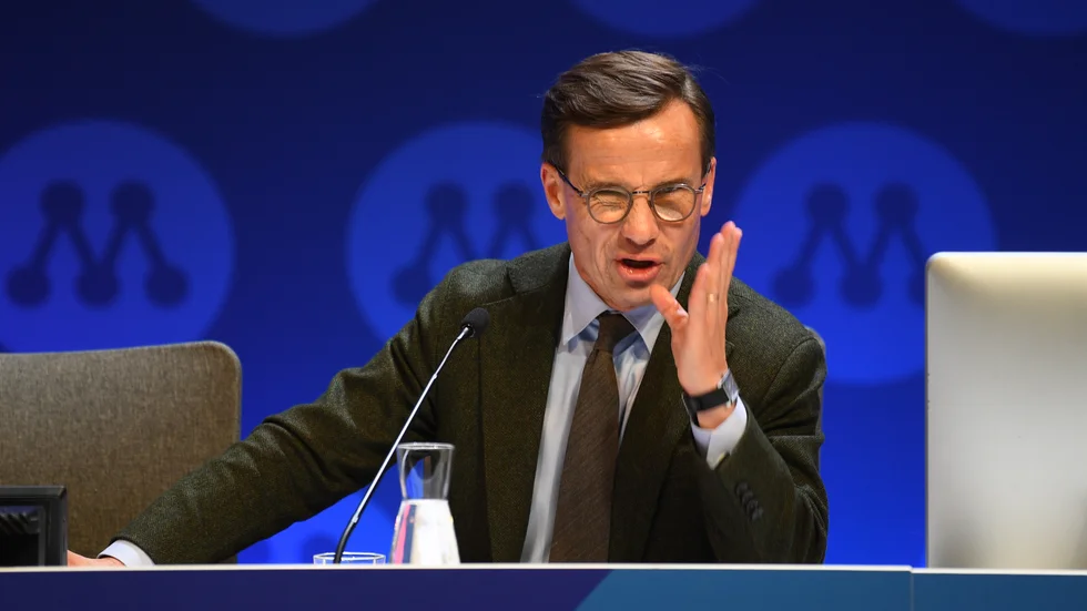 Ett tydligt oppositionsparti. Men ett nytt konservativt block vill Ulf Kristersson inte tala om.