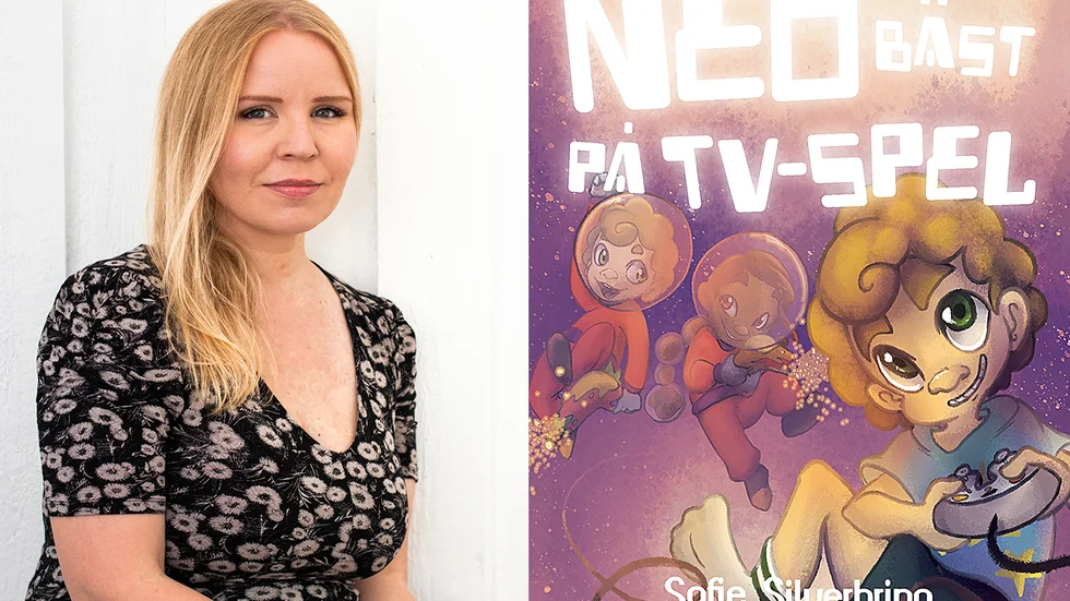Norrköpingsbon Sofie Silverbring debuterar med boken "Neo bäst på tv-spel".