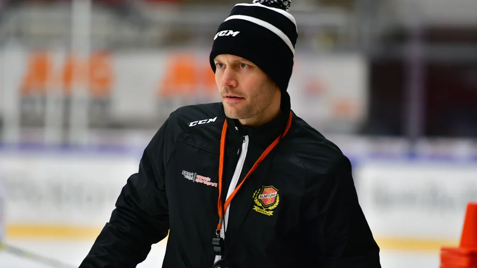 Almtunatränaren Martin Gudmundsson.