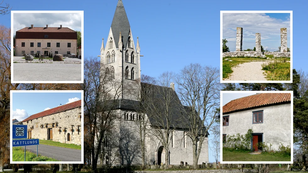 Roma kungsgård, Kattlunds, Dalhems kyrka, galgen i Visby och Petesgården är platser som pekats ut som särskilt viktiga. 