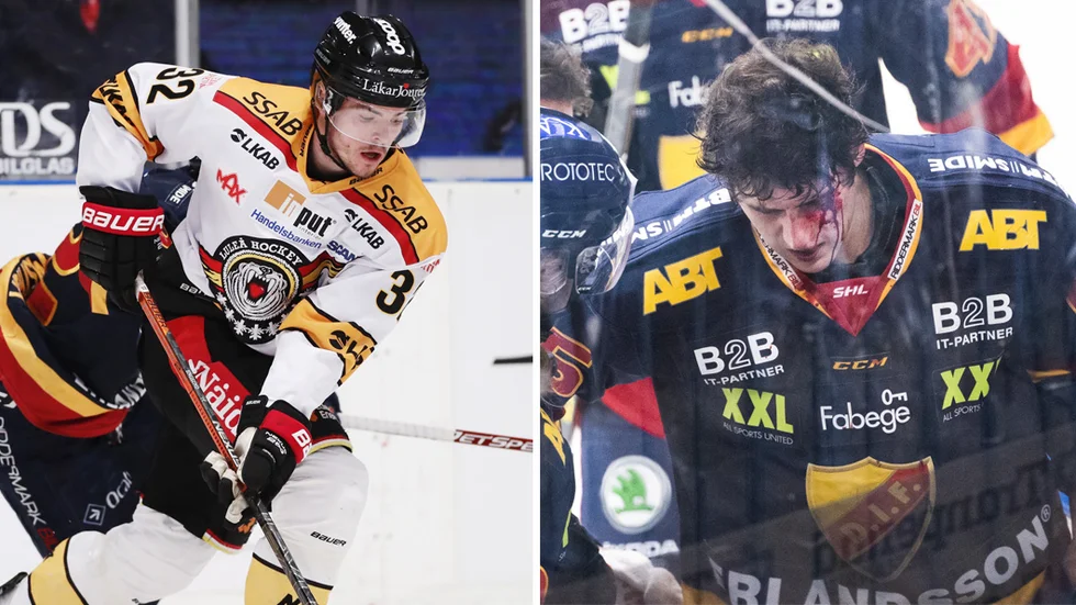 "Det var lite otäckt med allt blod, och tacklingen ser kanske ful ut. Men jag tycker inte att den är det", säger Michael Haga.