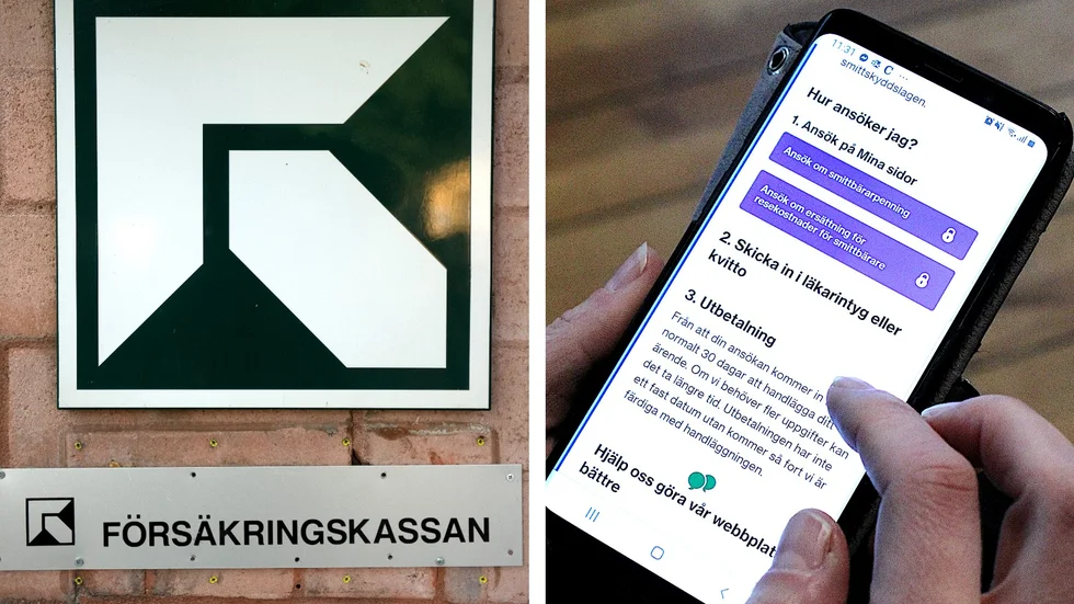 Smittbärarpenning kan ges till personer som egentligen kan arbeta men som inte får det på grund av den riskerar att smitta andra. 