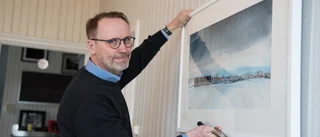 Kontrasten skruvas upp i Sandells akvareller