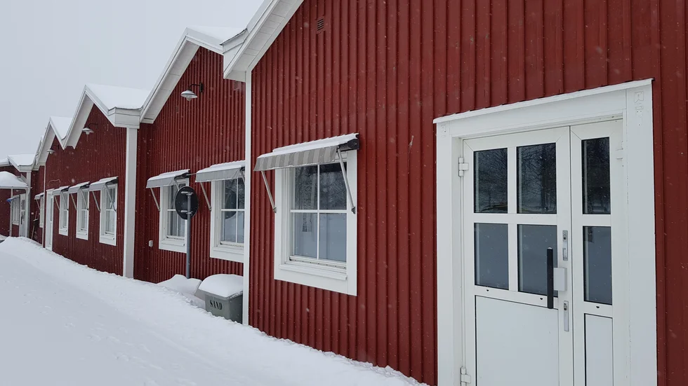 Flügger färg stängde butiken den 31 januari. "Vi tror att vi bygger om till kontor", säger Christina Skoog vid Skoogs fastigheter.