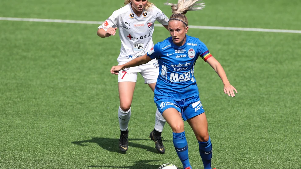 Eskilstuna Uniteds lagkapten Petra Johansson lämnar klubben efter fyra säsonger.