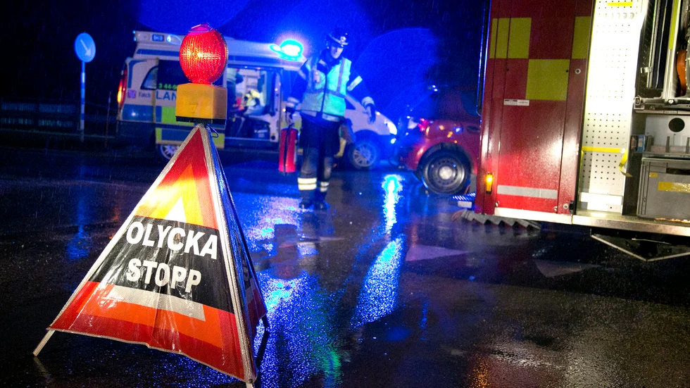 En olycka inträffade på torsdagsmorgonen.