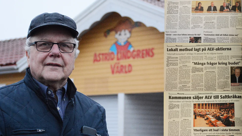 Carl-Axel Centerstig minns alla turer i debatten om kommunens försäljning av ALV från handslaget med nils Nyman utanför entrén i september 2008 till avgörande beslutet i fullmäktige den 25 januari 2010. "Utvecklingen har blivit över förväntan" säger han.