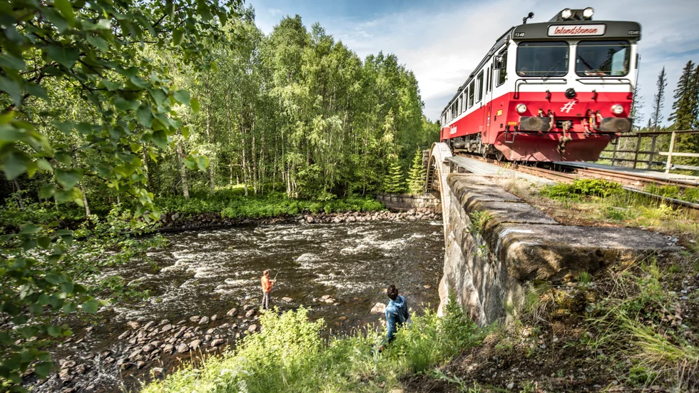 Krönikör Viktoria Berglund tror att egolivets tid snart är förbi och att ett bryskt uppvaknande väntar oss runt hörnet. Bilden från inlandsbanan har inget direkt, men väl indirekt, med krönikan att göra.