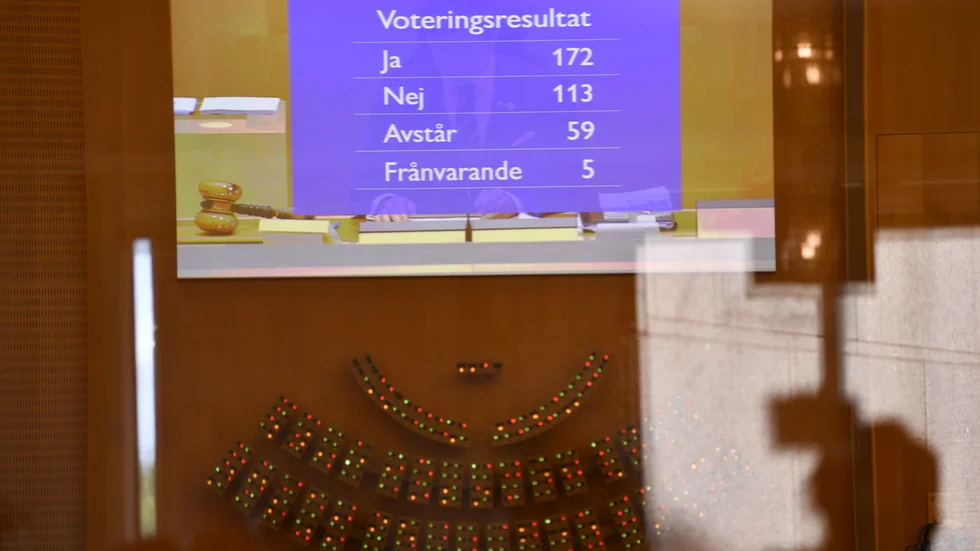 Politiska vildar kan vara det som får en omröstning att tippa över som gör att majoriteten tappar majoritet.
