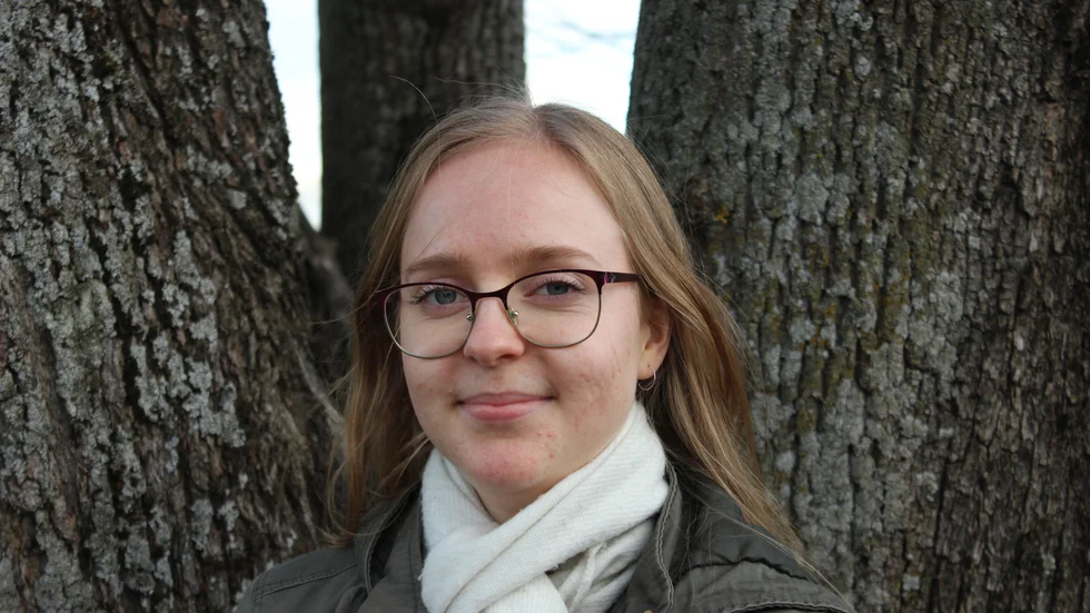 Malin Hoffstedt från Kisa ser fram emot resan till Fairfield och att få veta mer om emigrationen.