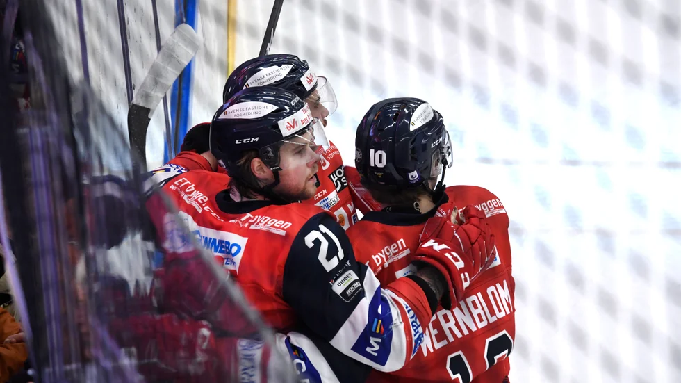 VIK-spelarna kunde jubla sedan AIK besegrats.