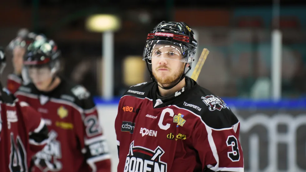 Nu har Petter Sundqvist gjort sin sista match som lagkapten i Boden Hockey.