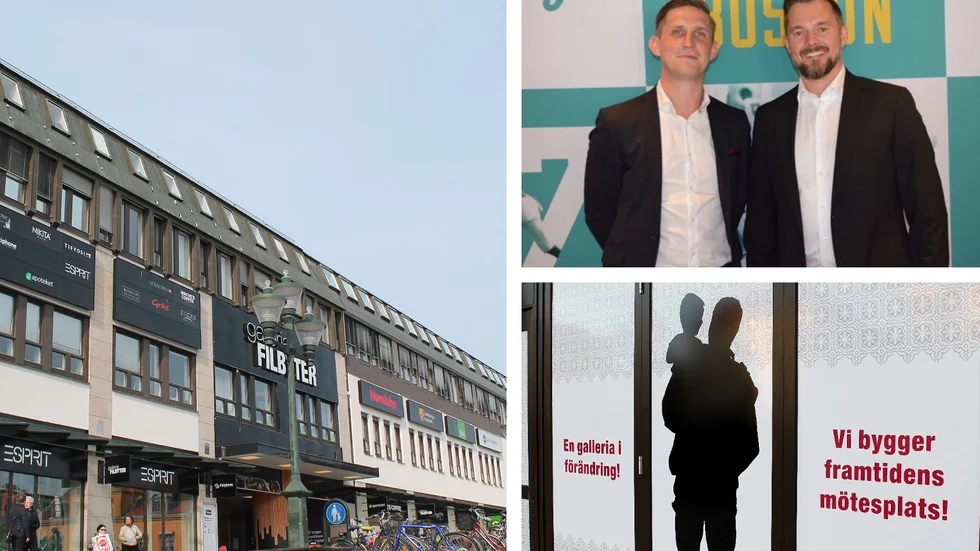 Jesper Liedstrand (till höger längst upp) öppnar O'Learys  sportbar på 3 000 kvadratmeter i Filbyterhuset till våren. Kollegan Rasmus Gustafsson uppger att cirka 50 nya jobb kommer att skapas.
