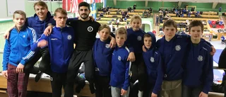 Medaljregn över brottarna i Sundsvall