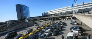 P-vakt fick barn tryckt i ansiktet