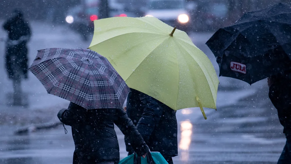 Regn men ingen snö väntas i hela Sörmland.