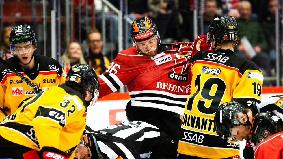Luleå Hockey förlorade mot Örebro. 