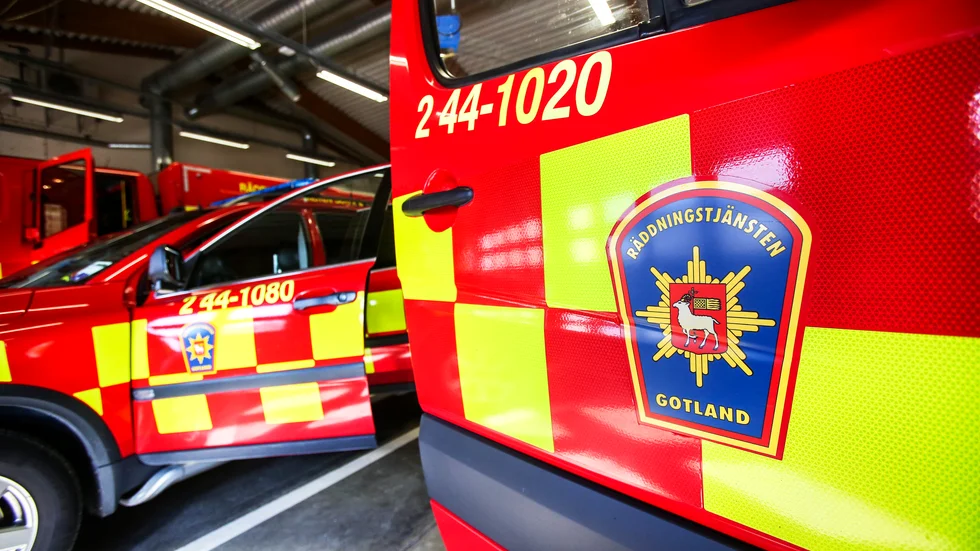 Polisen fick under torsdagsmorgonen rycka ut till en brand i Havdhem.