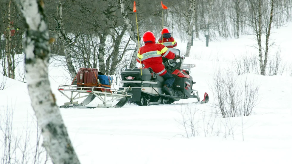 Fjällräddarna kunde snabbt återvända.