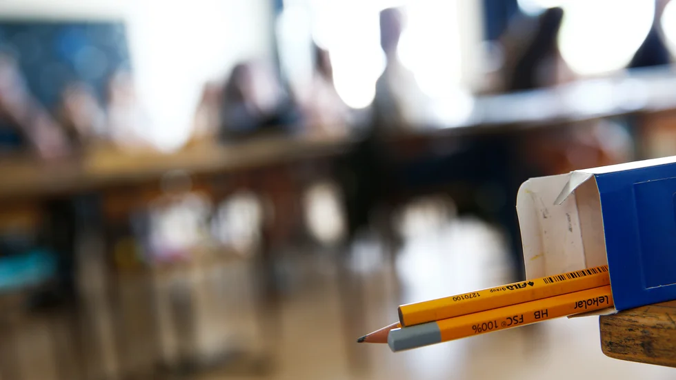Utbildningsförvaltningen har under flera år fått samma budgetram, trots ökade volymer och i vissa fall undermåliga lokaler, skriver Lärarförbundet i Piteå. (Arkivbild)