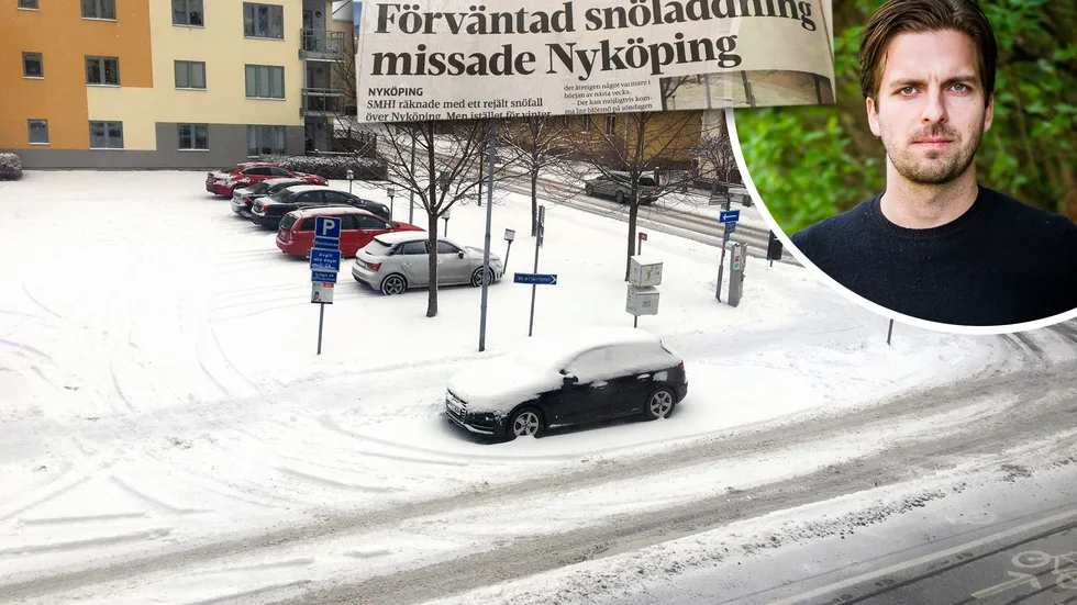 SN:s reporter Tobias Johannesson vaknade upp till snö - och skam.