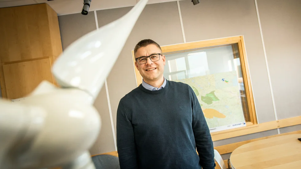 Fredrik Bäcklund är ny operativ chef.