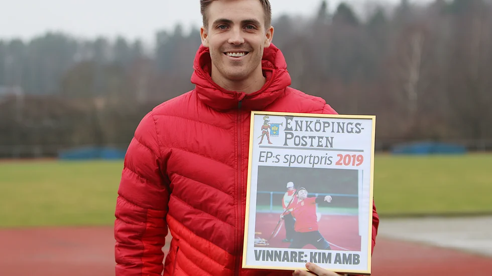Kim Amb är vinnare av EP:s sportpris 2019.