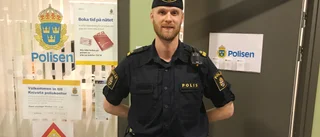 Han är Knivstas nya kommunpolis