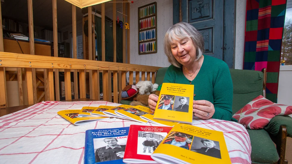 Lena Lindgren har nu släppt tredje delen i bokserien om kvinnor och män från förr och nu i Arvidsjaur.