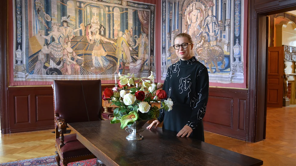 Camilla Gullins djupa historieintresse började redan när hon var litet barn. Hon har varit trogen sin dröm och är nu sedan två år museiintendent i Motala kommun.