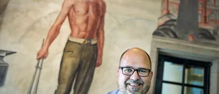 Karl-Petter Thorwaldsson stämplar ut från LO