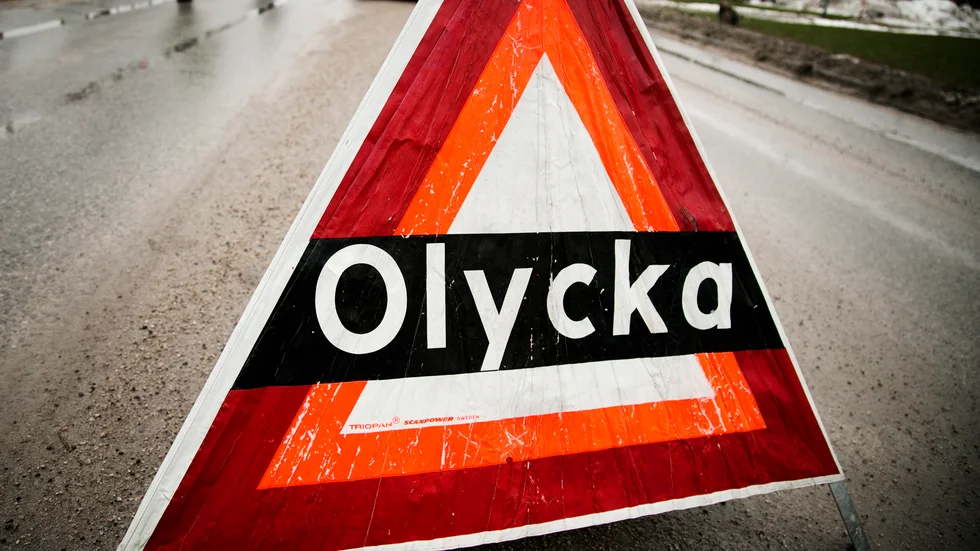 Trafikolyckan inträffade i Alva.