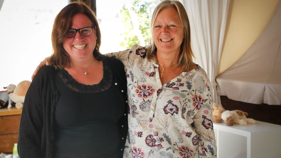Anna-Lena Johansson och Ann Carlsson har varsitt familjedaghem.