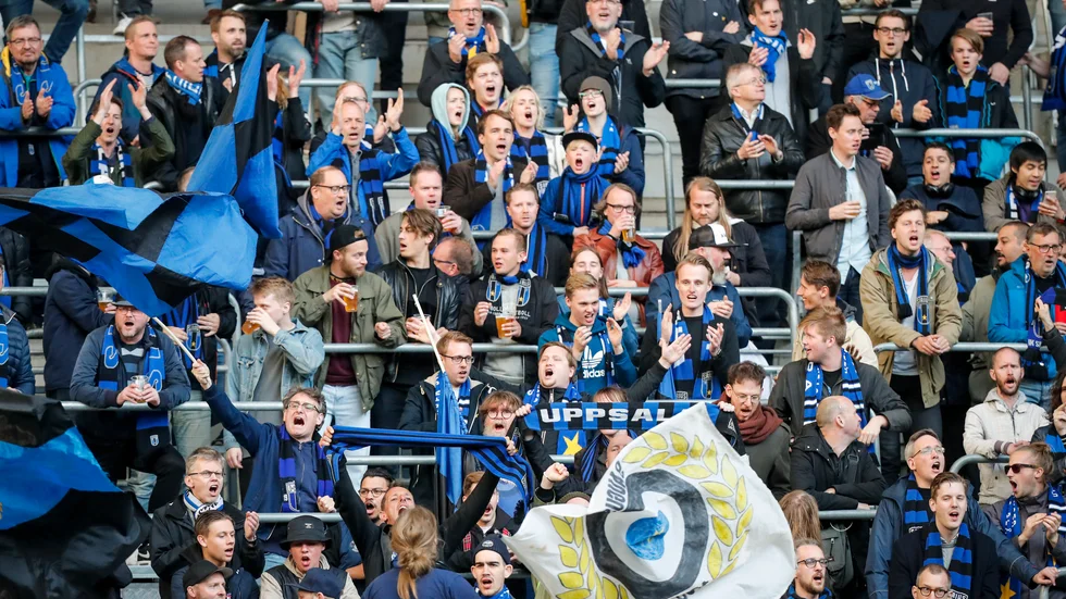 Hur stort publikstöd får Sirius i matchen mot Helsingborg?