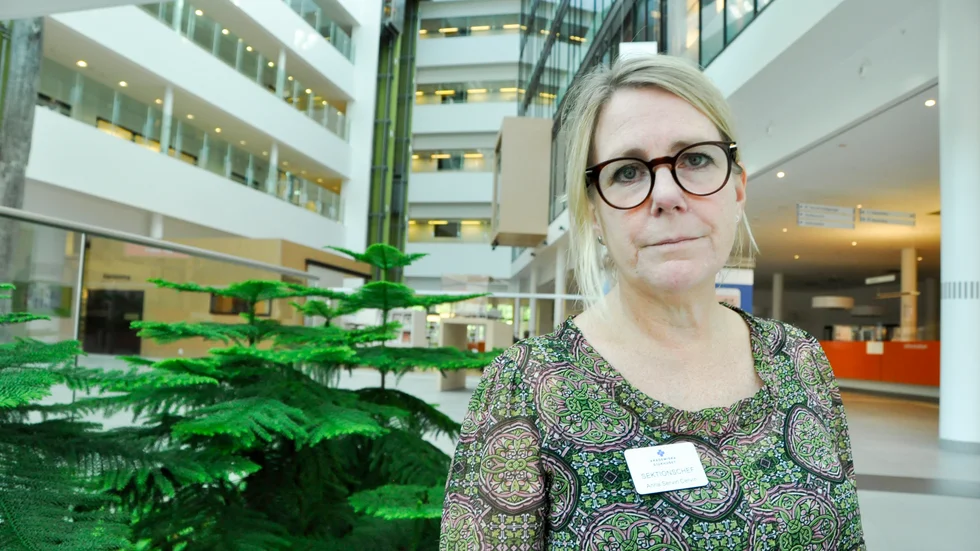 Anna Servin Cervin är sektionschef för barn- och ungdomspsykiatrin.