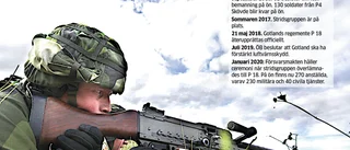 Mycket kvar innan militären är på plats