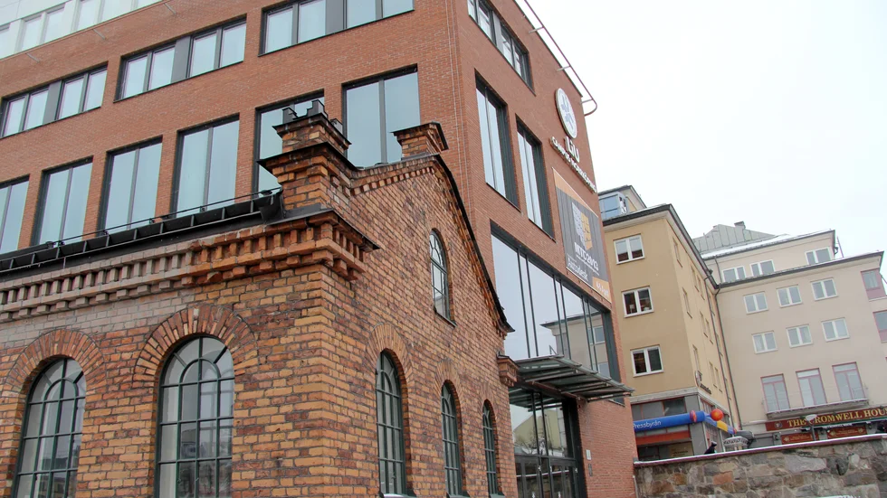 Här i Kåkenhus, med ingång från Skvallertorget, flyttar kårhuset Trappan in i sommar.