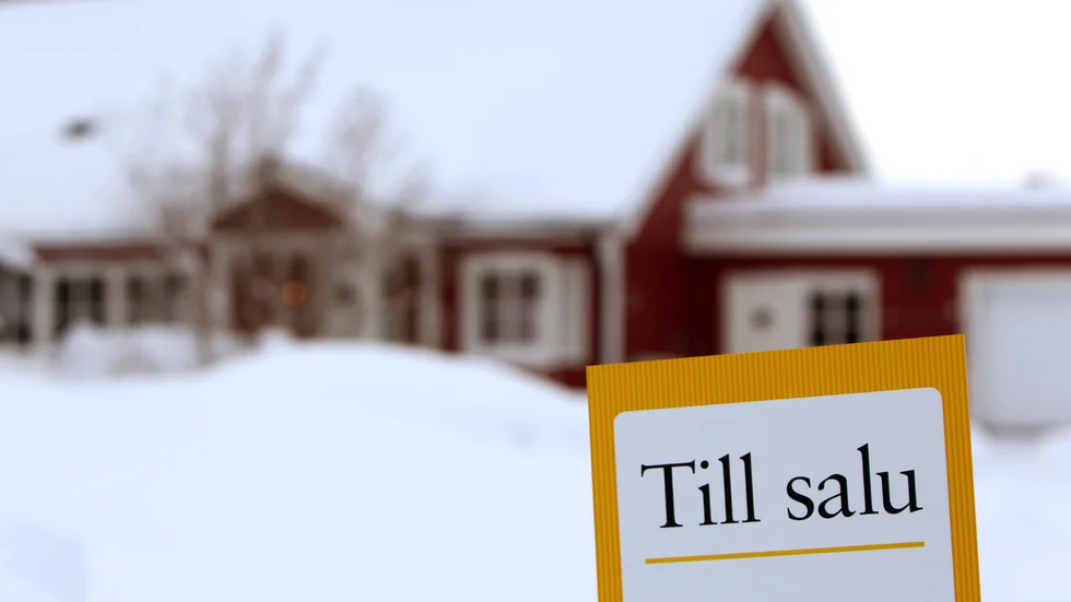 Bara nio villor såldes mellan december och februari.
